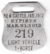 1912/13 1 Horse Light Vehicle New Castle
