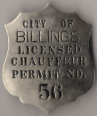 Billings Montana Licensed Chauffeur