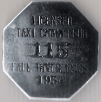 1954 Licensed Taxi Chauffeur