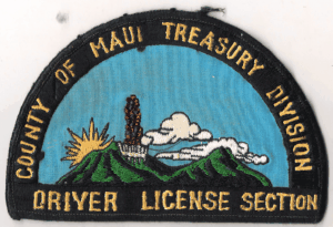 Maui Police Patch