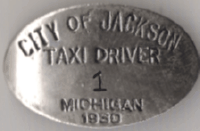 1930 Jackson Taxi Driver Michigan