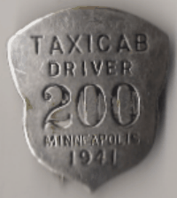 1941 Minneapolis Taxicab Driver