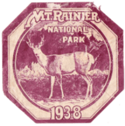 1938 Mt. Ranier National Park