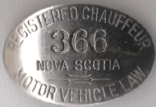 Nova Scotia Registered Chauffeur