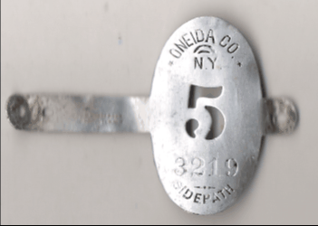 Oneida County Sidepath 1905