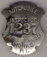 Philippines Automobile Inspector Bureau of Public Works