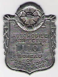 Philippines Automobile Inspector Bureau of Public Works
