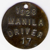 1928 Manila Philippines Driver
