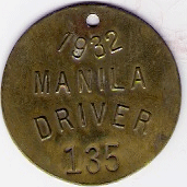 1932 Manila Philippines Driver