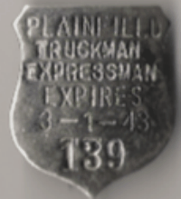 Plainfield New Jersey 1942/43 Truckman Expressman