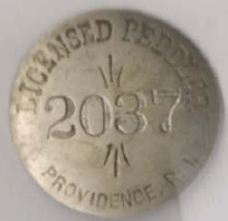 1900s Providence RI Peddler