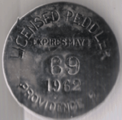 1961/62 Providence RI Peddler
