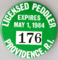 1983/84 Providence RI Peddler