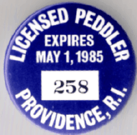 1984/85 Providence RI Peddler
