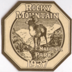 1937 Rocky Mountain National Park