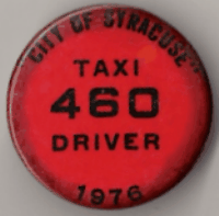 Syracuse 1976 Taxi Driver