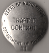 Washington Traffic Control Department of Highways
