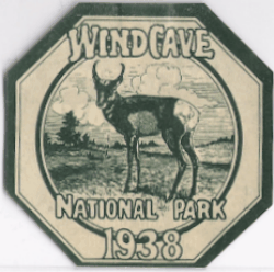 1938 Wind Cave National Park