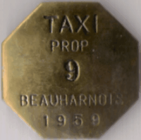 Beauharnois 1959 Taxi Prop