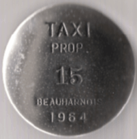 Beauharnois 1964 Taxi Prop