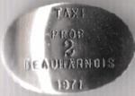Beauharnois 1971 Taxi Prop