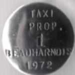 Beauharnois 1972 Taxi Prop