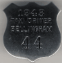 1943 Bellingham Washington Taxi Driver