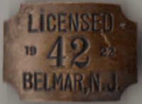 1922 Belmar New Jersey