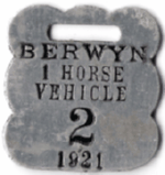 1921 1 Horse Vehicle