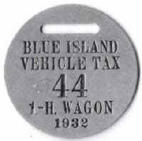 1932 1-H Wagon Vehicle Tax