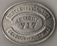 Bronx Bureau of Highways Employee