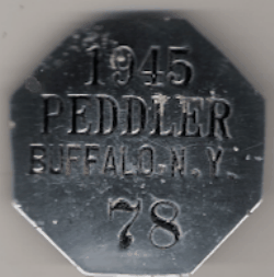 Buffalo 1945 Peddler