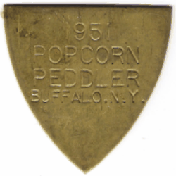 Buffalo 1951 Popcorn Peddler