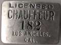 1925 Licensed Chauffeur