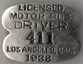 1928 Licensed Motor Bus Driver