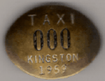Kingston Ontario 1959 Sample Taxi