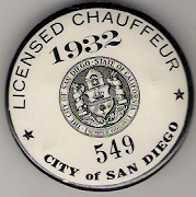 1932 Licensed Chauffeur Has Matching Driver License