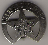 1924 Licensed Chauffeur