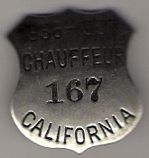 1936/37 California Chauffeur