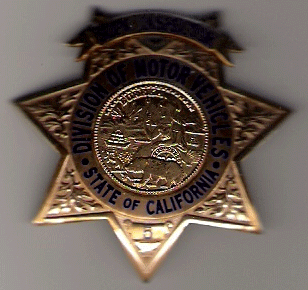 California Supv. Inspector Division of Motor Vehicles