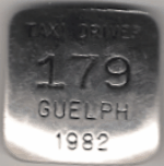 Guelph Ontario 1982 Taxi Driver