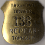 Nepean Ontario Taxi-Cab Driver