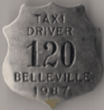 Belleville Ontario 1987 Taxi Driver