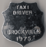 Brockville Ontario 1975 Taxi Driver