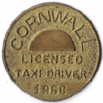 Cornwall Ontario 1956 Licensed Taxi Driver