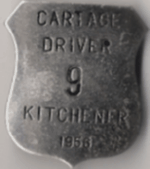 Kitchener Ontario 1958 Taxi