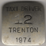 Trenton Ontario 1974 Taxi Driver