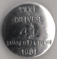 1981 Charlottetown PEI Taxi Driver