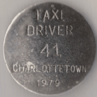 1979 Charlottetown PEI Taxi Driver