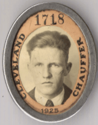 Cleveland Ohio 1925 Chauffeur